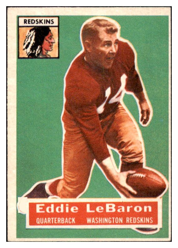 1956 Topps Football #049 Eddie Lebaron Washington EX 495434