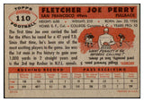 1956 Topps Football #110 Joe Perry 49ers VG  495437