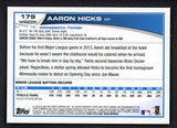 2013 Topps Chrome #179 Aaron Hicks Twins NR-MT Orange 495438