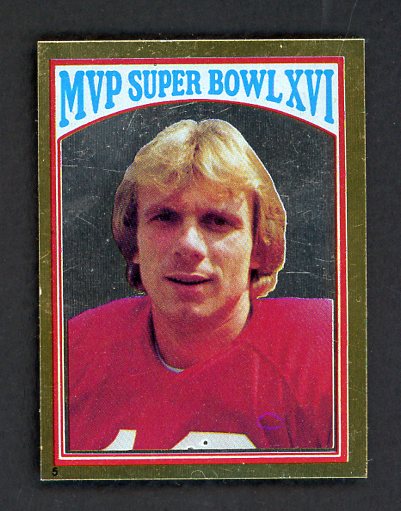 1982 Topps Stickers #005 Joe Montana 49ers NR-MT 495446