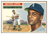 1956 Topps Baseball #016 Hector Lopez A's NR-MT White 495463