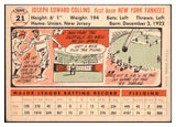 1956 Topps Baseball #021 Joe Collins Yankees NR-MT White 495472
