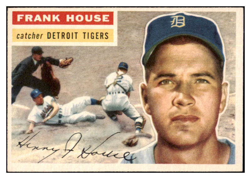 1956 Topps Baseball #032 Frank House Tigers NR-MT White 495482