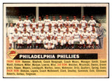 1956 Topps Baseball #072 Philadelphia Phillies Team NR-MT White 495554