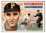 1956 Topps Baseball #097 Jerry Lynch Pirates NR-MT White 495588