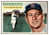 1956 Topps Baseball #115 Jackie Jensen Red Sox NR-MT Gray 495612