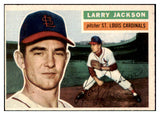 1956 Topps Baseball #119 Larry Jackson Cardinals EX-MT Gray 495621