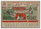1956 Topps Baseball #127 Willie Jones Phillies NR-MT Gray 495632