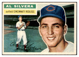 1956 Topps Baseball #137 Al Silvera Reds NR-MT Gray 495645