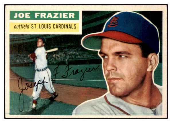 1956 Topps Baseball #141 Joe Frazier Cardinals NR-MT Gray 495649