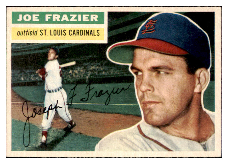 1956 Topps Baseball #141 Joe Frazier Cardinals NR-MT Gray 495650