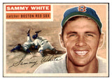 1956 Topps Baseball #168 Sammy White Red Sox EX-MT Gray 495688