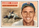 1956 Topps Baseball #168 Sammy White Red Sox EX-MT Gray 495689