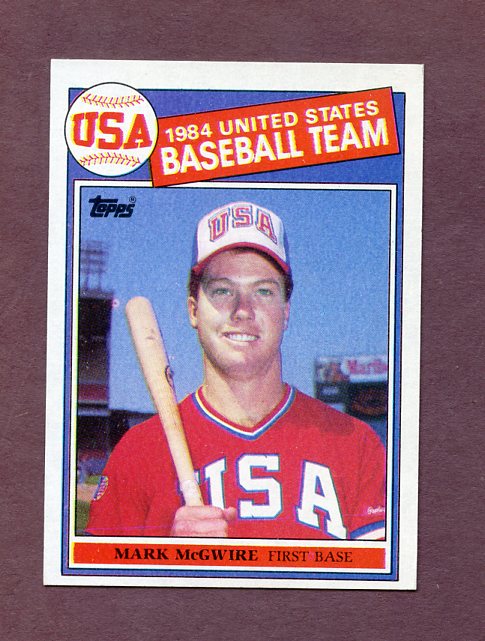 1985 Topps Baseball #401 Mark McGwire A's NR-MT 495746