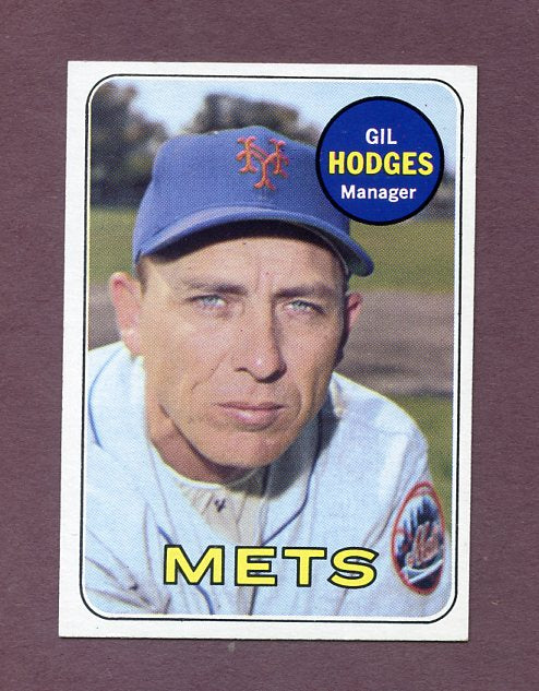 1969 Topps Baseball #564 Gil Hodges Mets NR-MT 495756