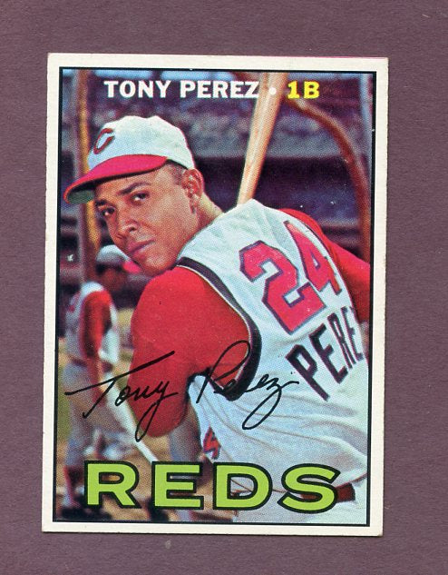 1967 Topps Baseball #476 Tony Perez Reds NR-MT 495764