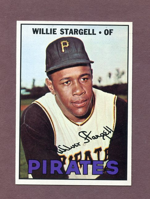 1967 Topps Baseball #140 Willie Stargell Pirates NR-MT 495774