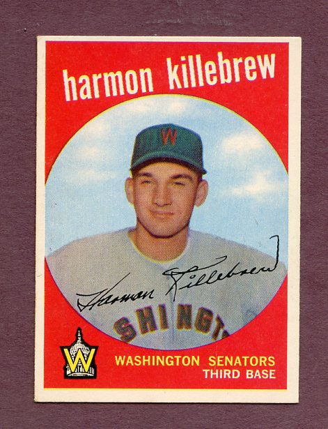 1959 Topps Baseball #515 Harmon Killebrew Senators NR-MT 495805