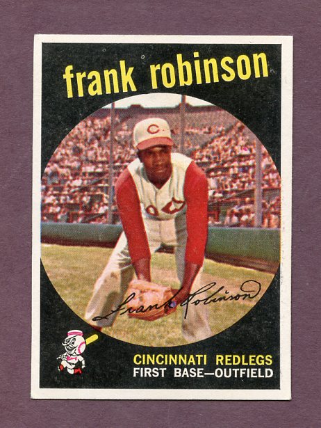 1959 Topps Baseball #435 Frank Robinson Reds NR-MT 495806