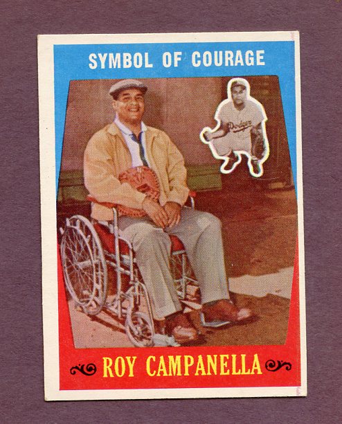 1959 Topps Baseball #550 Roy Campanella Dodgers EX-MT 495811