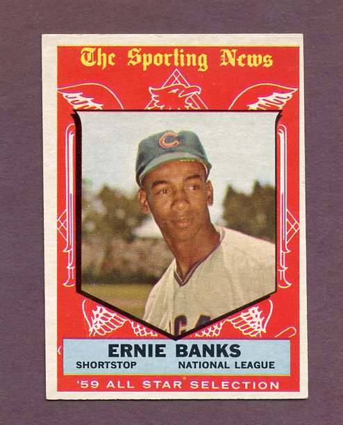 1959 Topps Baseball #559 Ernie Banks A.S. Cubs EX-MT 495819