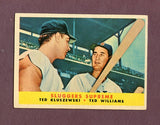 1958 Topps Baseball #321 Ted Williams Ted Kluszewski EX-MT 495820