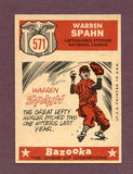 1959 Topps Baseball #571 Warren Spahn A.S. Braves EX-MT 495821