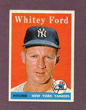 1958 Topps Baseball #320 Whitey Ford Yankees EX-MT 495824