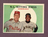 1959 Topps Baseball #317 Willie Mays Richie Ashburn EX-MT 495833