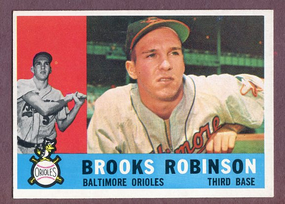 1960 Topps Baseball #028 Brooks Robinson Orioles EX-MT 495842