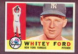 1960 Topps Baseball #035 Whitey Ford Yankees EX-MT 495843