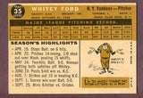 1960 Topps Baseball #035 Whitey Ford Yankees EX-MT 495843