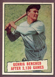 1961 Topps Baseball #405 Lou Gehrig Yankees EX-MT 495855