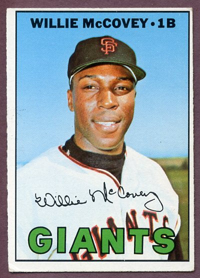 1967 Topps Baseball #480 Willie McCovey Giants EX-MT 495867