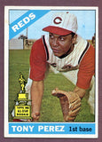 1966 Topps Baseball #072 Tony Perez Reds EX-MT 495872
