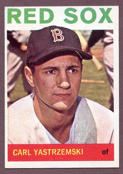 1964 Topps Baseball #210 Carl Yastrzemski Red Sox EX-MT 495874