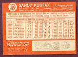 1964 Topps Baseball #200 Sandy Koufax Dodgers EX-MT 495875