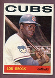 1964 Topps Baseball #029 Lou Brock Cubs EX-MT 495876