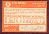 1964 Topps Baseball #029 Lou Brock Cubs EX-MT 495876