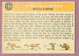 1960 Topps Baseball #160 Mickey Mantle Ken Boyer EX-MT 495883