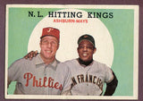 1959 Topps Baseball #317 Willie Mays Richie Ashburn EX-MT 495885