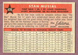 1958 Topps Baseball #476 Stan Musial A.S. Cardinals EX-MT 495889