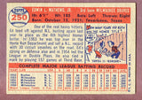 1957 Topps Baseball #250 Eddie Mathews Braves EX-MT 495894