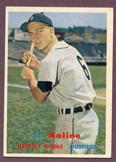 1957 Topps Baseball #125 Al Kaline Tigers EX-MT 495898