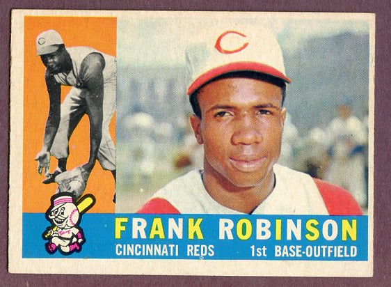 1960 Topps Baseball #490 Frank Robinson Reds EX 495917