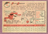 1958 Topps Baseball #285 Frank Robinson Reds EX 495925