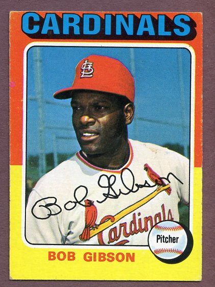 1975 Topps Baseball #150 Bob Gibson Cardinals EX 495929