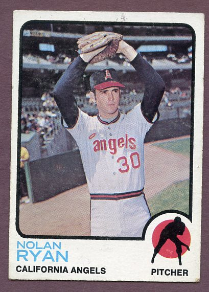 1973 Topps Baseball #220 Nolan Ryan Angels EX 495931