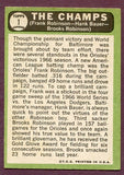 1967 Topps Baseball #001 Brooks Robinson Frank Robinson EX 495937