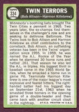 1967 Topps Baseball #334 Harmon Killebrew Bob Allison EX 495940